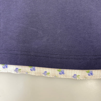 【中古品】【メンズ】 TTT MSW TTT-CT-005 FAKE LAYERED FRUITS THERMAL LONG SLEEVE TEE フェイク レイヤード フルーツ サーマル ロング スリーブ Tシャツ トップス 長袖 142-260709-ya-01-izu サイズ：L カラー：ネイビー 万代Net店