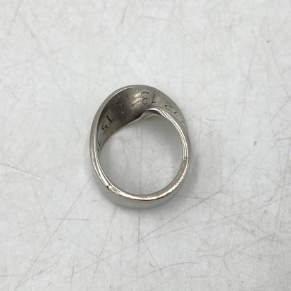 【中古品】【メンズ/レディース】 MAISON MARGIELA メゾン マルジェラ 925 2658 AR ツイスト ナンバー リング 指輪 アクセサリー 182-260711-as-05-izu サイズ：表記1 カラー：シルバー 万代Net店