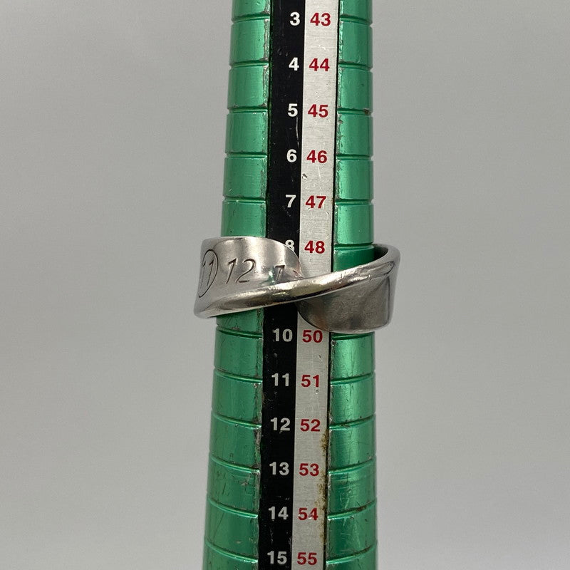 【中古品】【メンズ/レディース】 MAISON MARGIELA メゾン マルジェラ 925 2658 AR ツイスト ナンバー リング 指輪 アクセサリー 182-260711-as-05-izu サイズ：表記1 カラー：シルバー 万代Net店