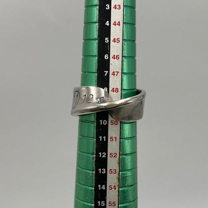 【中古品】【メンズ/レディース】 MAISON MARGIELA メゾン マルジェラ 925 2658 AR ツイスト ナンバー リング 指輪 アクセサリー 182-260711-as-05-izu サイズ：表記1 カラー：シルバー 万代Net店