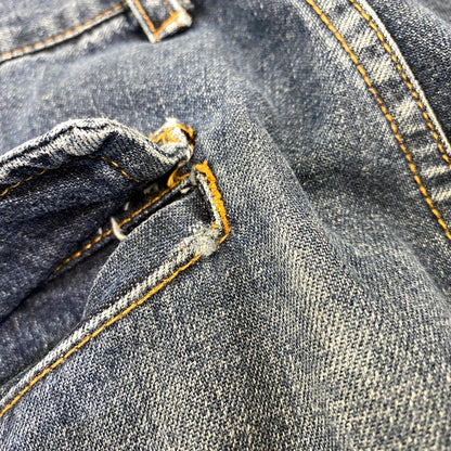 【中古品】【メンズ】 OLD STUSSY オールドステューシー WORK GEAR ワークギア 90S DENIM CARGO HALF PANTS デニム カーゴ ハーフ パンツ ボトムス 153-260709-ya-05-izu サイズ：32 カラー：インディゴ 万代Net店