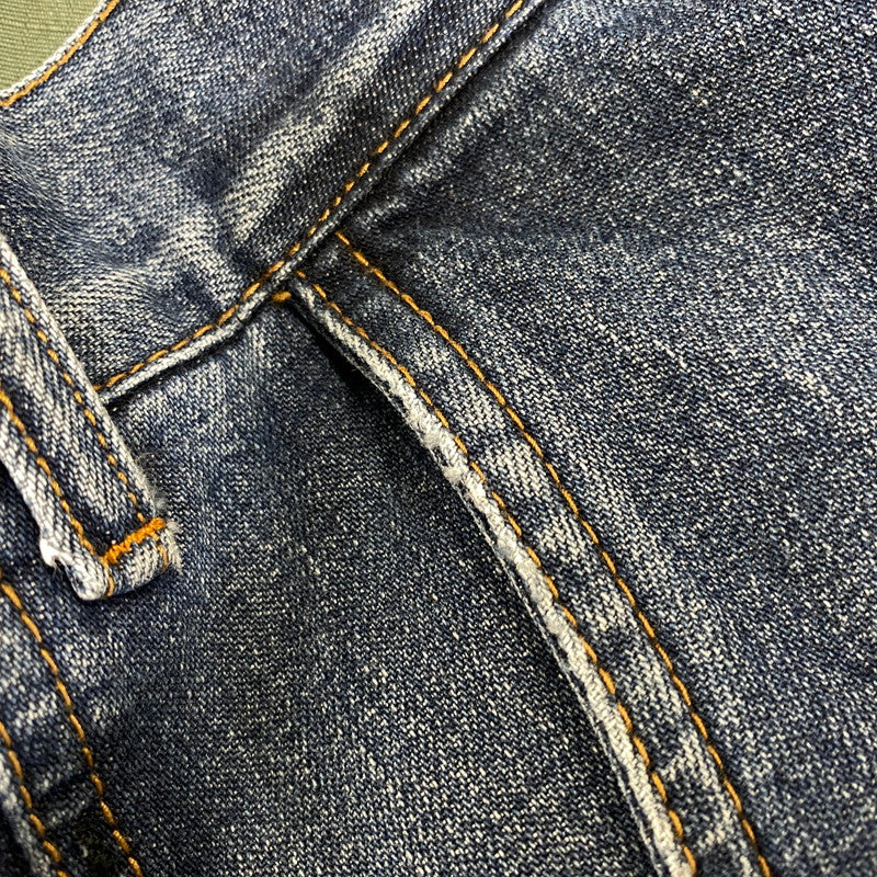 【中古品】【メンズ】 OLD STUSSY オールドステューシー WORK GEAR ワークギア 90S DENIM CARGO HALF PANTS デニム カーゴ ハーフ パンツ ボトムス 153-260709-ya-05-izu サイズ：32 カラー：インディゴ 万代Net店