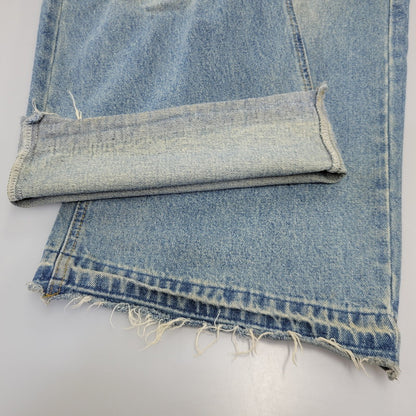 【中古品】【メンズ】 MASONPRINCE メイソンプリンス × THE GOD PARTICLE セミワイド ダメージ加工 デニムパンツ ジーンズ 158-260713-as-31-izu サイズ：4 カラー：インディゴ 万代Net店