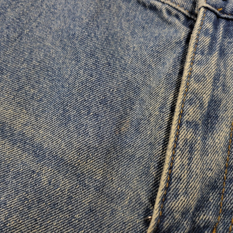 【中古品】【メンズ】 MASONPRINCE メイソンプリンス × THE GOD PARTICLE セミワイド ダメージ加工 デニムパンツ ジーンズ 158-260713-as-31-izu サイズ：4 カラー：インディゴ 万代Net店