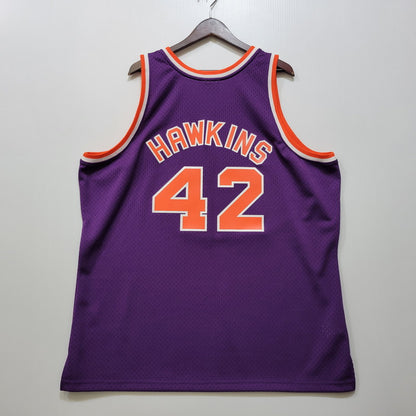【中古美品】【メンズ】 MITCHELL & NESS ミッチェルアンドネス HARDWOOD CLASSICS NBA REPLICA UNIFORM CONNIE HAWKINS #42 レプリカユニフォーム 142-260715-as-05-izu サイズ：2XL カラー：パープル 万代Net店