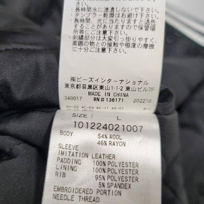 【中古品】【メンズ】 XLARGE エクストララージ OG LOGO VARSITY JACKET 101224021007 OGロゴ バーシティジャケット 142-260713-as-30-izu サイズ：L カラー：グリーン 万代Net店
