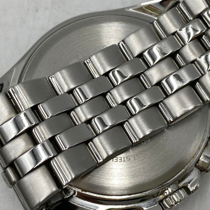 【中古品】【メンズ/レディース】 CITIZEN シチズン ECO-DRIVE H145-S073553 エコドライブ アナログ 電波ソーラー 腕時計 197-260711-as-20-izu カラー：シルバー×ブラック 万代Net店