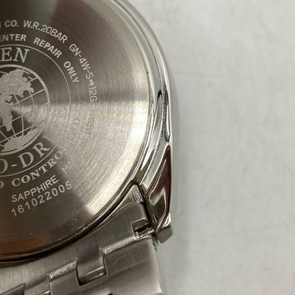 【中古品】【メンズ/レディース】 CITIZEN シチズン ECO-DRIVE H145-S073553 エコドライブ アナログ 電波ソーラー 腕時計 197-260711-as-20-izu カラー：シルバー×ブラック 万代Net店