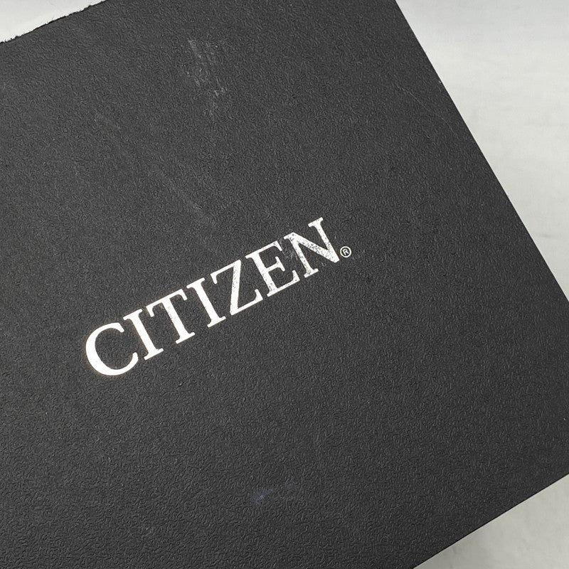 【中古品】【メンズ/レディース】 CITIZEN シチズン ECO-DRIVE H145-S073553 エコドライブ アナログ 電波ソーラー 腕時計 197-260711-as-20-izu カラー：シルバー×ブラック 万代Net店