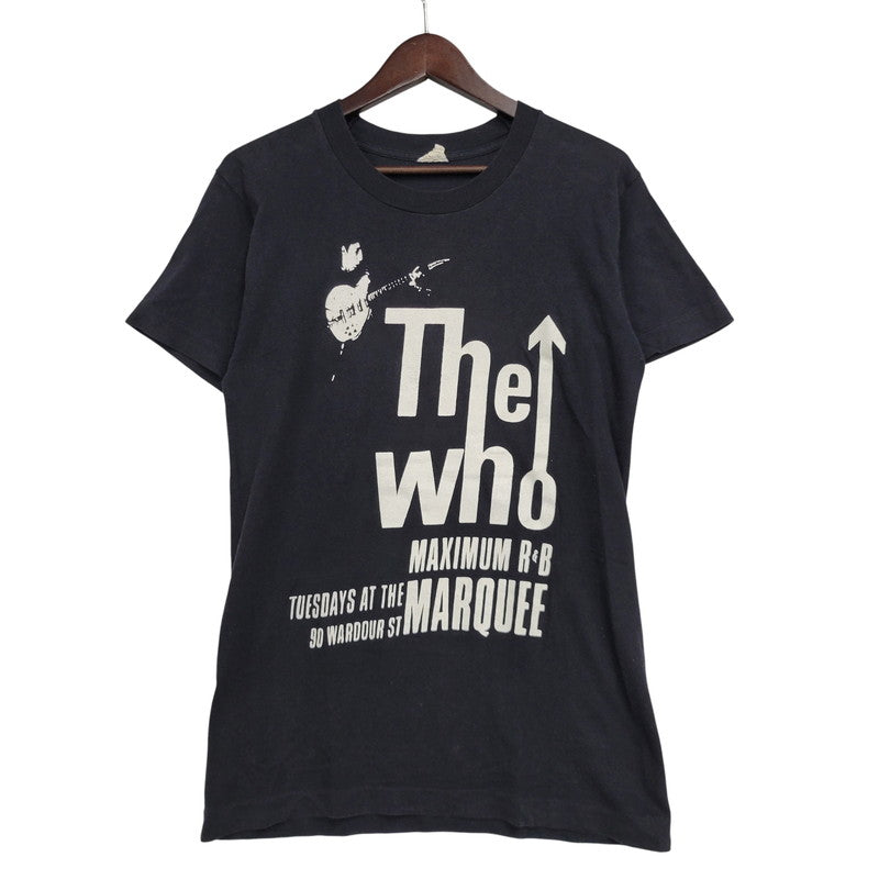 【現状渡し品】【メンズ】 SCREEN STARS スクリーンスターズ THE WHO MAXIMUM R&B SS TEE 半袖Tシャツ 両シングル 146-260801-as-24-izu カラー：ブラック 万代Net店