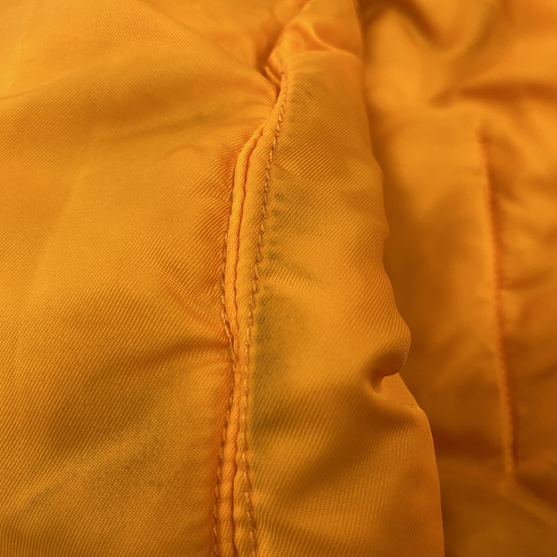 【中古品】【メンズ】 ALPHA INDUSTRIES アルファ インダストリーズ 615-37901 MA-1 FLIGHT JACKET フライト ジャケット アウター 145-260709-ya-04-izu サイズ：XL カラー：ブラック×オレンジ 万代Net店