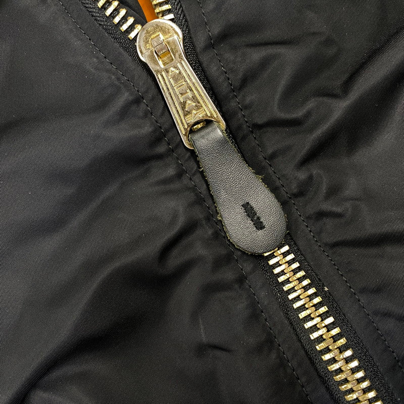 【中古品】【メンズ】 ALPHA INDUSTRIES アルファ インダストリーズ 615-37901 MA-1 FLIGHT JACKET フライト ジャケット アウター 145-260709-ya-04-izu サイズ：XL カラー：ブラック×オレンジ 万代Net店