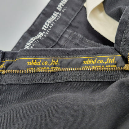【中古品】【メンズ】 NEIGHBORHOOD ネイバーフッド KENDALL NARROW CHINO PANTS 141ARNH-PTM03 ケンダルナロー チノパンツ 153-260715-as-09-izu サイズ：L カラー：ブラック 万代Net店