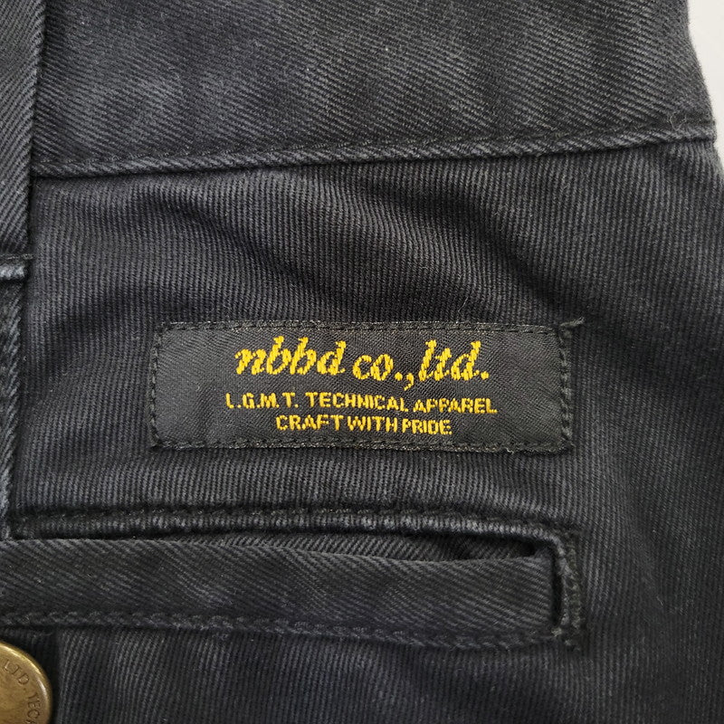 【中古品】【メンズ】 NEIGHBORHOOD ネイバーフッド KENDALL NARROW CHINO PANTS 141ARNH-PTM03 ケンダルナロー チノパンツ 153-260715-as-09-izu サイズ：L カラー：ブラック 万代Net店