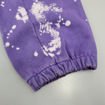 【中古品】【メンズ】 KARMAGAWA カラマグア × MINDSEEKER マインドシーカー BLEACH SWEAT PANTS ブリーチ スウェットパンツ 153-260715-as-10-izu サイズ：S/M カラー：パープル 万代Net店