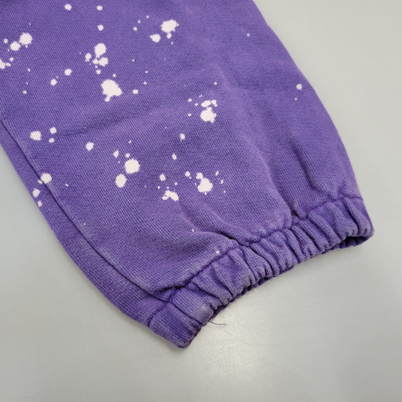 【中古品】【メンズ】 KARMAGAWA カラマグア × MINDSEEKER マインドシーカー BLEACH SWEAT PANTS ブリーチ スウェットパンツ 153-260715-as-10-izu サイズ：S/M カラー：パープル 万代Net店