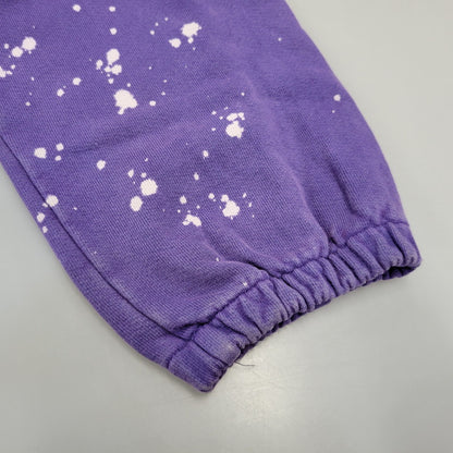 【中古品】【メンズ】 KARMAGAWA カラマグア × MINDSEEKER マインドシーカー BLEACH SWEAT PANTS ブリーチ スウェットパンツ 153-260715-as-10-izu サイズ：S/M カラー：パープル 万代Net店