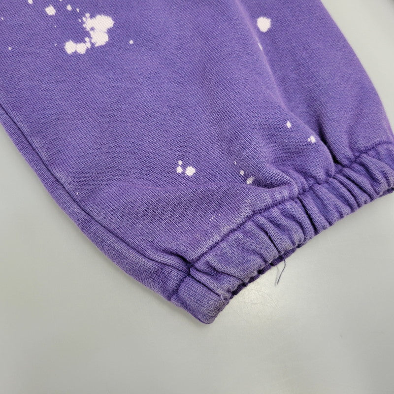 【中古品】【メンズ】 KARMAGAWA カラマグア × MINDSEEKER マインドシーカー BLEACH SWEAT PANTS ブリーチ スウェットパンツ 153-260715-as-10-izu サイズ：S/M カラー：パープル 万代Net店