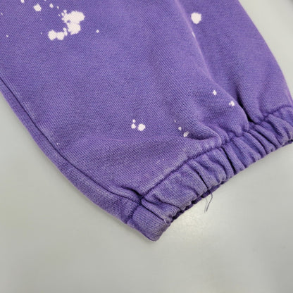 【中古品】【メンズ】 KARMAGAWA カラマグア × MINDSEEKER マインドシーカー BLEACH SWEAT PANTS ブリーチ スウェットパンツ 153-260715-as-10-izu サイズ：S/M カラー：パープル 万代Net店