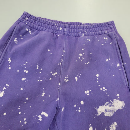 【中古品】【メンズ】 KARMAGAWA カラマグア × MINDSEEKER マインドシーカー BLEACH SWEAT PANTS ブリーチ スウェットパンツ 153-260715-as-10-izu サイズ：S/M カラー：パープル 万代Net店