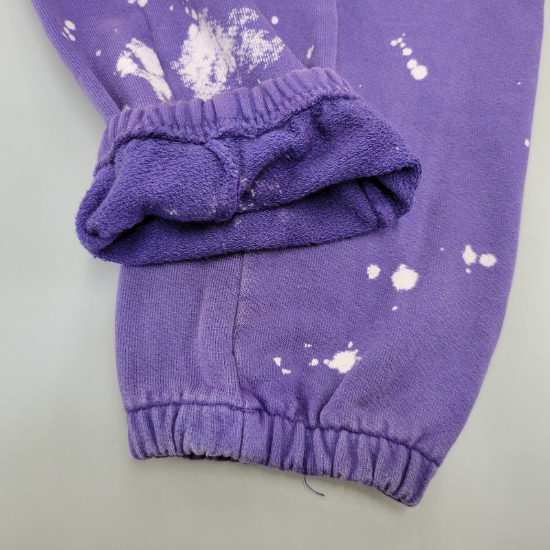 【中古品】【メンズ】 KARMAGAWA カラマグア × MINDSEEKER マインドシーカー BLEACH SWEAT PANTS ブリーチ スウェットパンツ 153-260715-as-10-izu サイズ：S/M カラー：パープル 万代Net店