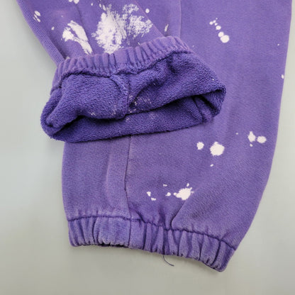 【中古品】【メンズ】 KARMAGAWA カラマグア × MINDSEEKER マインドシーカー BLEACH SWEAT PANTS ブリーチ スウェットパンツ 153-260715-as-10-izu サイズ：S/M カラー：パープル 万代Net店