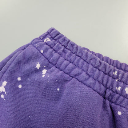 【中古品】【メンズ】 KARMAGAWA カラマグア × MINDSEEKER マインドシーカー BLEACH SWEAT PANTS ブリーチ スウェットパンツ 153-260715-as-10-izu サイズ：S/M カラー：パープル 万代Net店