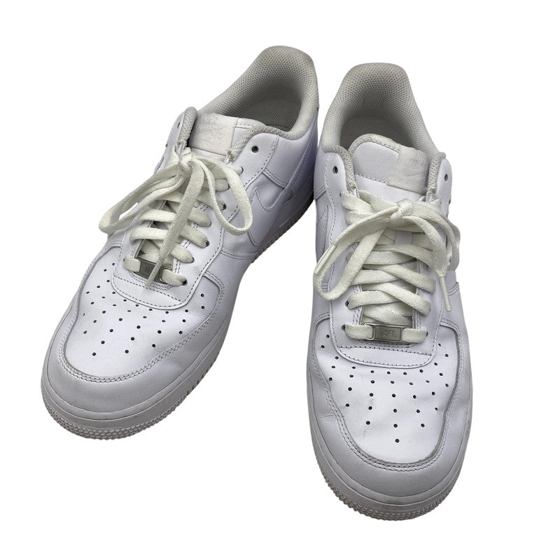 【中古品】【メンズ】 NIKE ナイキ AIR FORCE 1 '07 CW2288-111 エア フォース 1 '07 スニーカー シューズ 靴 160-260713-as-26-izu サイズ：28cm カラー：WHITE/WHITE 万代Net店
