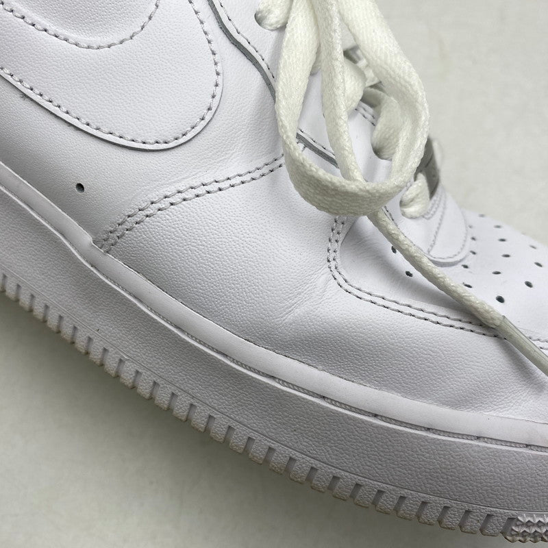 【中古品】【メンズ】 NIKE ナイキ AIR FORCE 1 '07 CW2288-111 エア フォース 1 '07 スニーカー シューズ 靴 160-260713-as-26-izu サイズ：28cm カラー：WHITE/WHITE 万代Net店