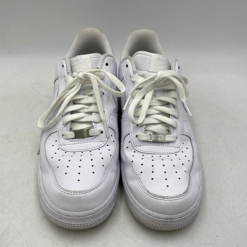 【中古品】【メンズ】 NIKE ナイキ AIR FORCE 1 '07 CW2288-111 エア フォース 1 '07 スニーカー シューズ 靴 160-260713-as-26-izu サイズ：28cm カラー：WHITE/WHITE 万代Net店