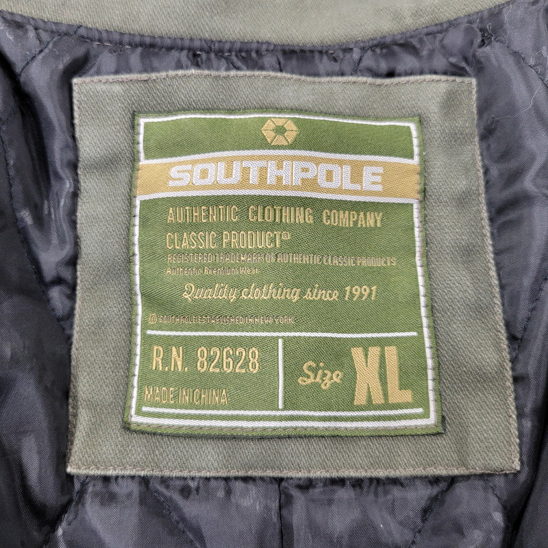 【中古品】【メンズ】 SOUTHPOLE サウスポール M-65 FIELD JACKET フィールドジャケット アウター 146-260715-as-12-izu サイズ：XL カラー：カーキ 万代Net店