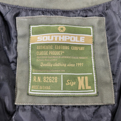 【中古品】【メンズ】 SOUTHPOLE サウスポール M-65 FIELD JACKET フィールドジャケット アウター 146-260715-as-12-izu サイズ：XL カラー：カーキ 万代Net店