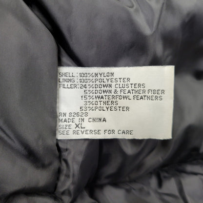 【中古品】【メンズ】 SOUTHPOLE サウスポール HOODED DOWN JACKET フーデッド ダウンジャケット ファー付き 146-260715-as-13-izu サイズ：XL カラー：ブラック 万代Net店