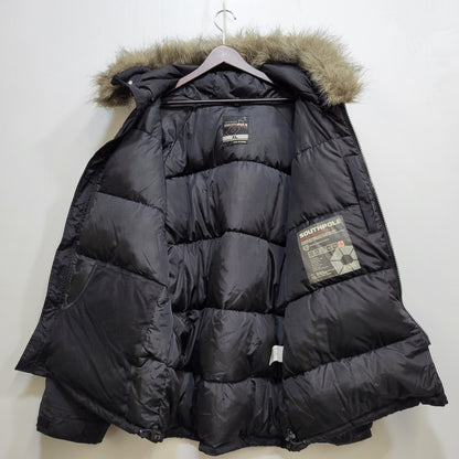 【中古品】【メンズ】 SOUTHPOLE サウスポール HOODED DOWN JACKET フーデッド ダウンジャケット ファー付き 146-260715-as-13-izu サイズ：XL カラー：ブラック 万代Net店