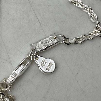 【中古品】【メンズ/レディース】 SAAD サード 925 AZUKI CHAIN NECKLACE アズキ チェーン ネックレス アクセサリー 191-260709-kh-04-izu カラー：シルバー 万代Net店
