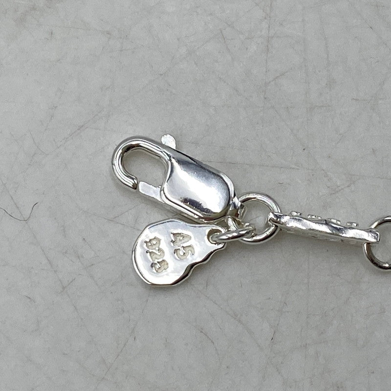 【中古品】【メンズ/レディース】 SAAD サード 925 AZUKI CHAIN NECKLACE アズキ チェーン ネックレス アクセサリー 191-260709-kh-04-izu カラー：シルバー 万代Net店