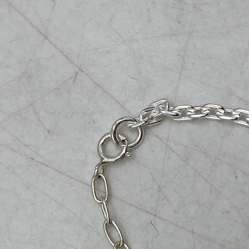 【中古品】【メンズ/レディース】 SAAD サード 925 AZUKI CHAIN NECKLACE アズキ チェーン ネックレス アクセサリー 191-260709-kh-04-izu カラー：シルバー 万代Net店