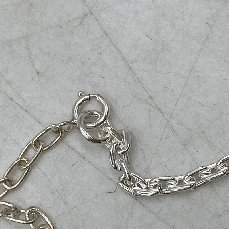 【中古品】【メンズ/レディース】 SAAD サード 925 AZUKI CHAIN NECKLACE アズキ チェーン ネックレス アクセサリー 191-260709-kh-04-izu カラー：シルバー 万代Net店