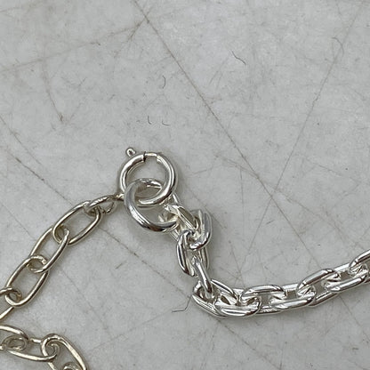 【中古品】【メンズ/レディース】 SAAD サード 925 AZUKI CHAIN NECKLACE アズキ チェーン ネックレス アクセサリー 191-260709-kh-04-izu カラー：シルバー 万代Net店