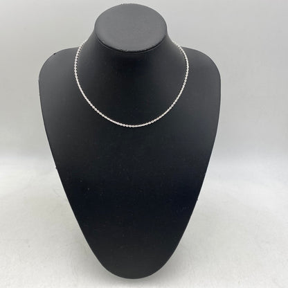 【中古品】【メンズ/レディース】 SAAD サード 925 AZUKI CHAIN NECKLACE アズキ チェーン ネックレス アクセサリー 191-260709-kh-04-izu カラー：シルバー 万代Net店