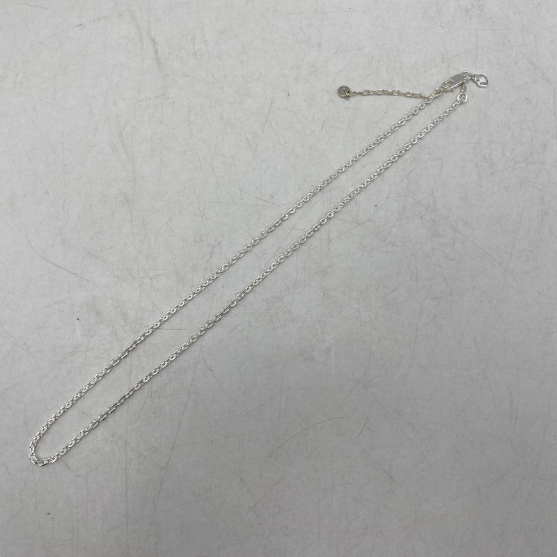 【中古品】【メンズ/レディース】 SAAD サード 925 AZUKI CHAIN NECKLACE アズキ チェーン ネックレス アクセサリー 191-260709-kh-04-izu カラー：シルバー 万代Net店