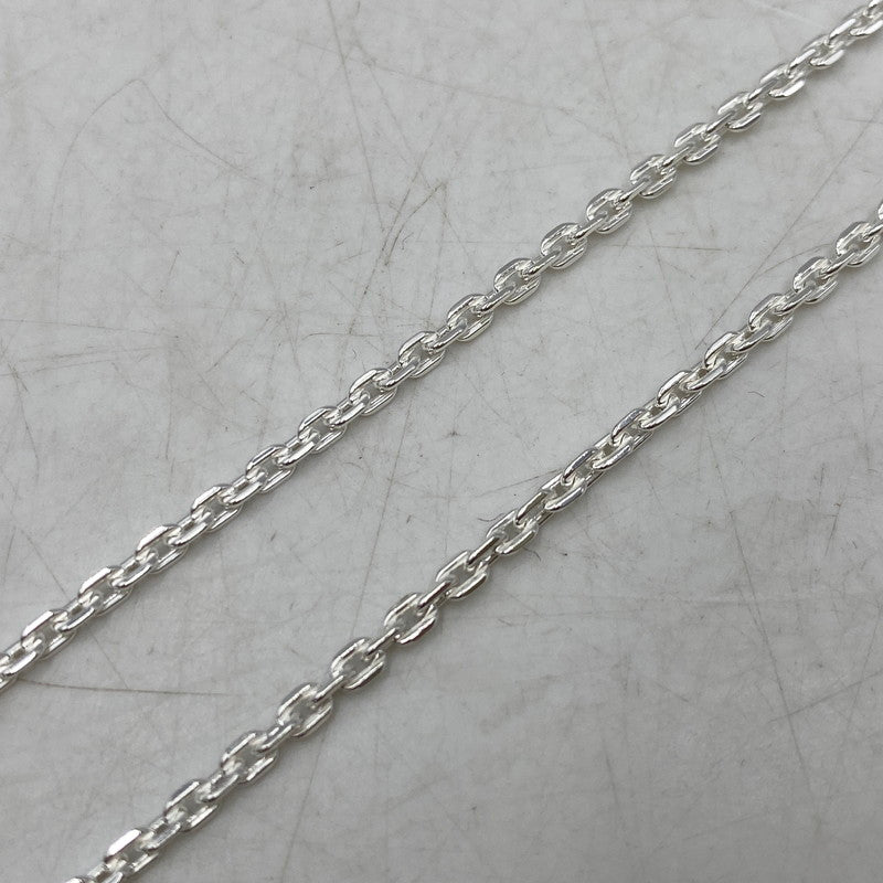 【中古品】【メンズ/レディース】 SAAD サード 925 AZUKI CHAIN NECKLACE アズキ チェーン ネックレス アクセサリー 191-260709-kh-04-izu カラー：シルバー 万代Net店