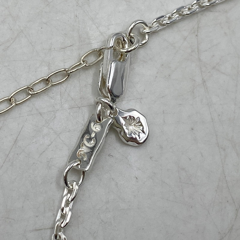 【中古品】【メンズ/レディース】 SAAD サード 925 AZUKI CHAIN NECKLACE アズキ チェーン ネックレス アクセサリー 191-260709-kh-04-izu カラー：シルバー 万代Net店