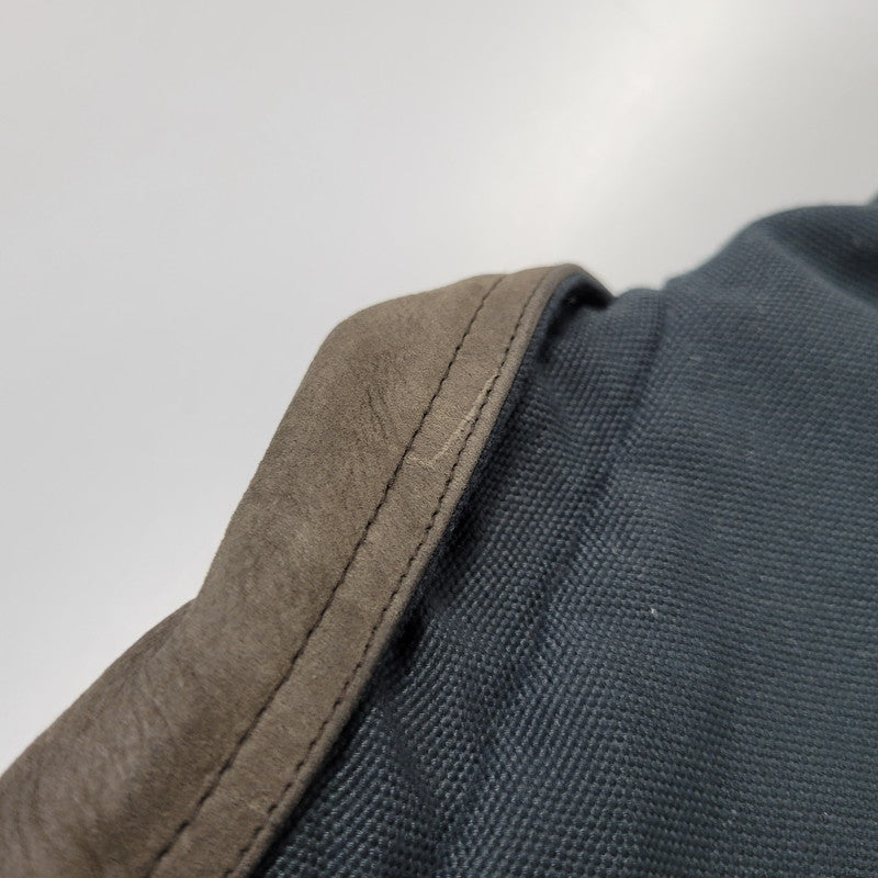 【中古品】【メンズ】 OUTBACK アウトバック LEATHER COLLAR FLEECE LINER DUCK HUNTING JACKET レザーカラー フリースライナー ダックハンティングジャケット 146-260715-as-11-izu カラー：グリーン 万代Net店