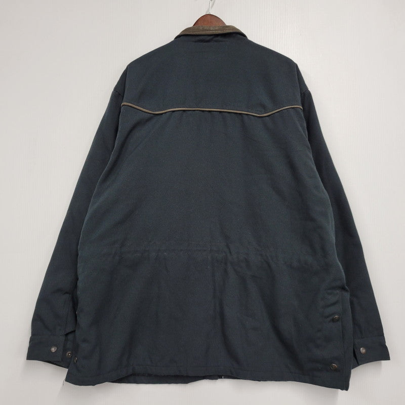 【中古品】【メンズ】 OUTBACK アウトバック LEATHER COLLAR FLEECE LINER DUCK HUNTING JACKET レザーカラー フリースライナー ダックハンティングジャケット 146-260715-as-11-izu カラー：グリーン 万代Net店