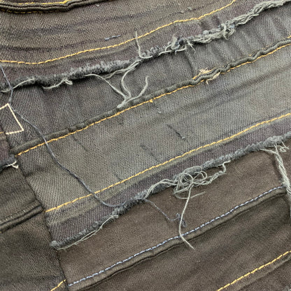 【中古品】【メンズ】 USED 再構築 REMAKE WIDE DENIM PANTS リメイク ワイド デニム パンツ ボトムス ズボン 157-260711-cs-05-izu カラー：ブラック 万代Net店