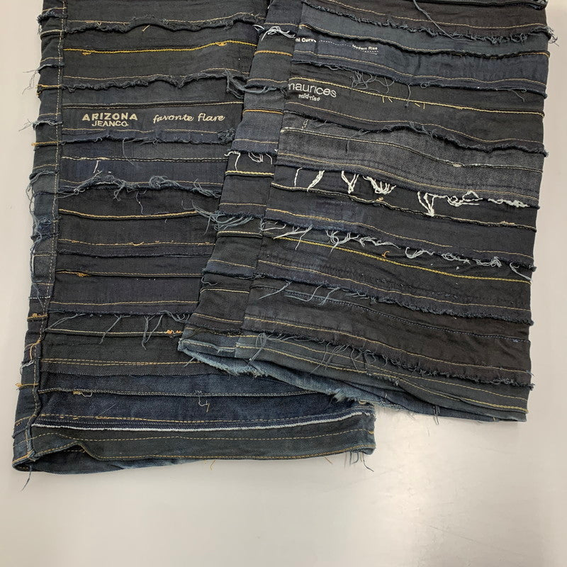 【中古品】【メンズ】 USED 再構築 REMAKE WIDE DENIM PANTS リメイク ワイド デニム パンツ ボトムス ズボン 157-260711-cs-05-izu カラー：ブラック 万代Net店