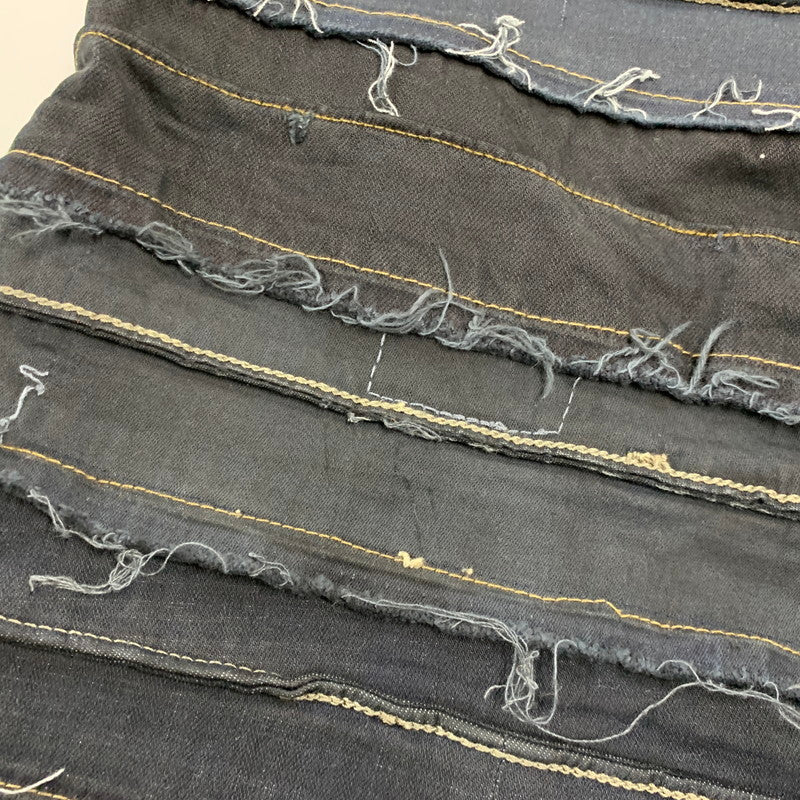 【中古品】【メンズ】 USED 再構築 REMAKE WIDE DENIM PANTS リメイク ワイド デニム パンツ ボトムス ズボン 157-260711-cs-05-izu カラー：ブラック 万代Net店