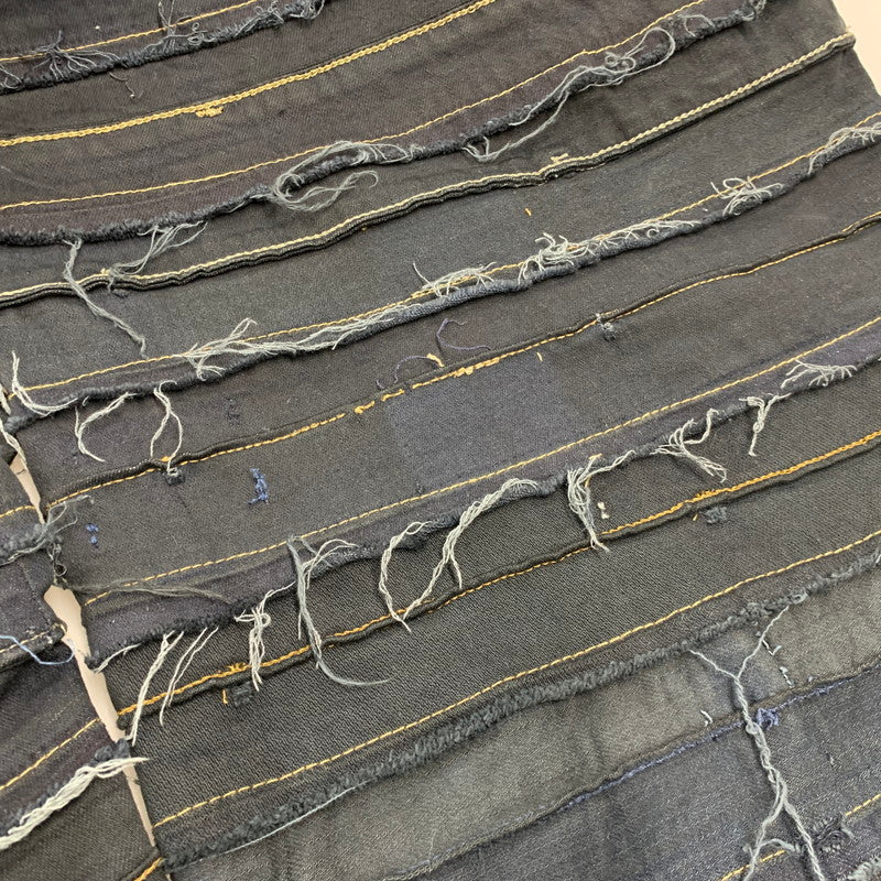 【中古品】【メンズ】 USED 再構築 REMAKE WIDE DENIM PANTS リメイク ワイド デニム パンツ ボトムス ズボン 157-260711-cs-05-izu カラー：ブラック 万代Net店