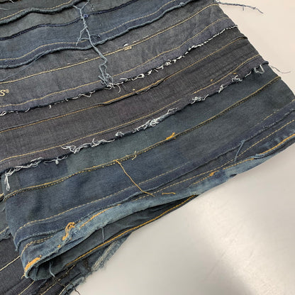 【中古品】【メンズ】 USED 再構築 REMAKE WIDE DENIM PANTS リメイク ワイド デニム パンツ ボトムス ズボン 157-260711-cs-05-izu カラー：ブラック 万代Net店